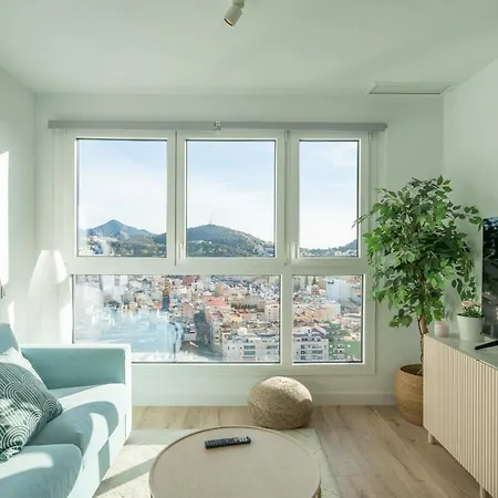 Xpce Urban 10 Malaga Skyline - Parking Free Apartment Exterior photo