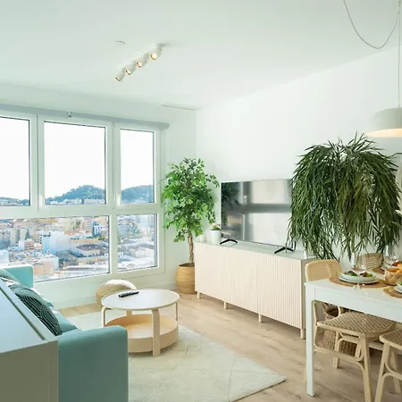Xpce Urban 10 Malaga Skyline - Parking Free Apartment Exterior photo